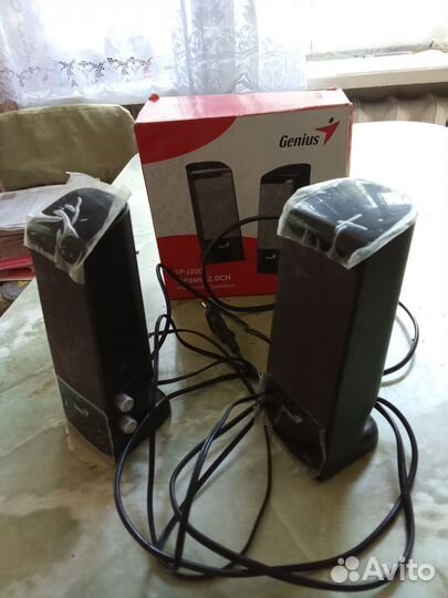 Колонки акустические для компьютера, б/у, Genius