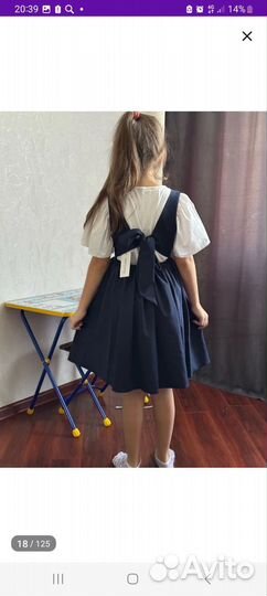 Школьный сарафан