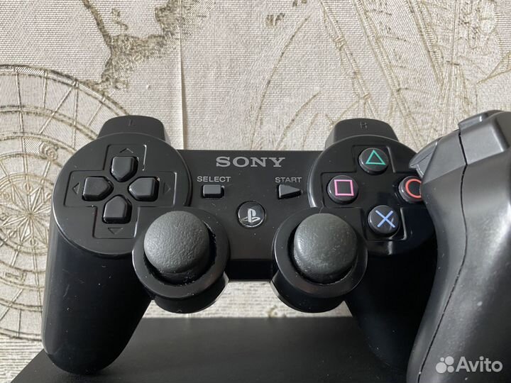 Sony PlayStation 3 Slim 320GB 2 геймпада 600+ игр