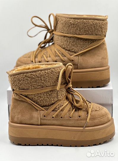 Ботинки с мехом