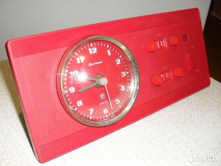 Часы Янтарь с таймером