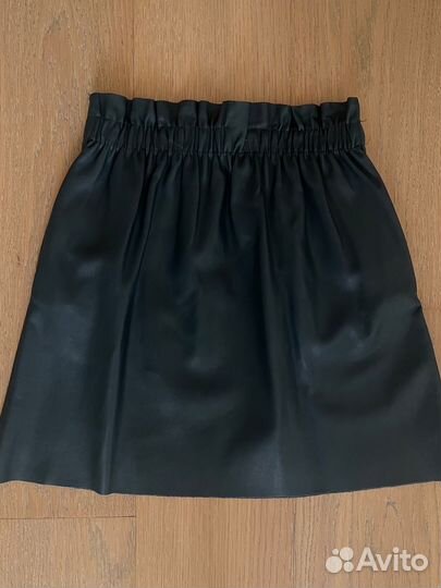 Кожаная юбка zara