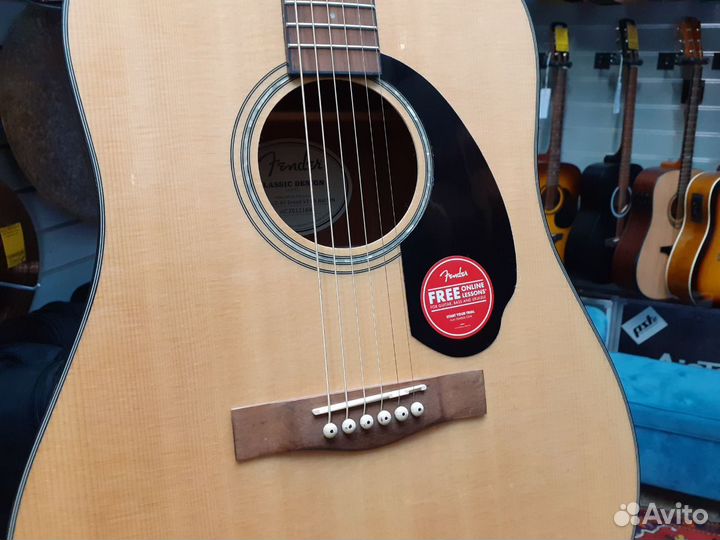 Акустическая гитара fender