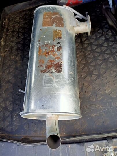 Глушитель (задняя банка) на Митсубиси аутлендер 3