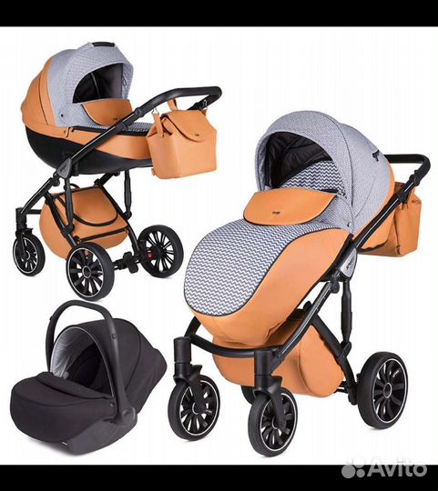 Коляска anex sport 3 в 1 очень красивая