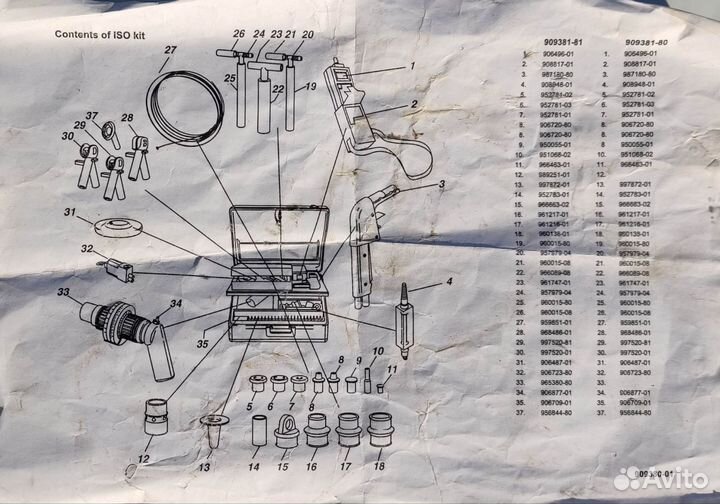 Набор DeLaval для проведения ISO теста