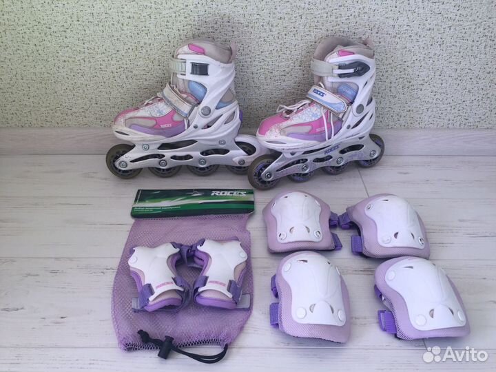 Ролики раздвижные Roces размер 30-35