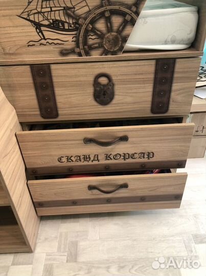 Кровать- чердак Корсар