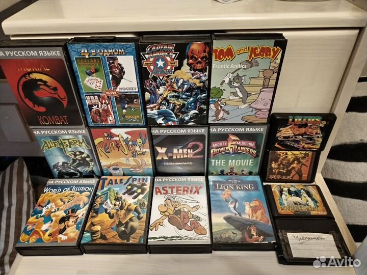 Картриджи sega