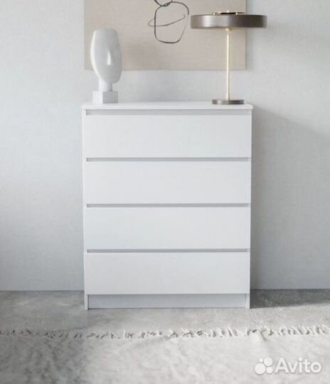 Комод детский 4 ящика Мори в 3х цветах