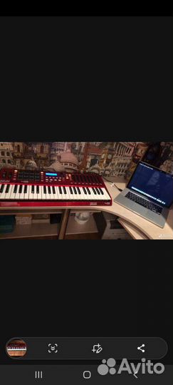 Midi клавиатура akai 49 max