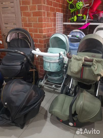 Коляска adamex 3 в 1 и 2 в 1