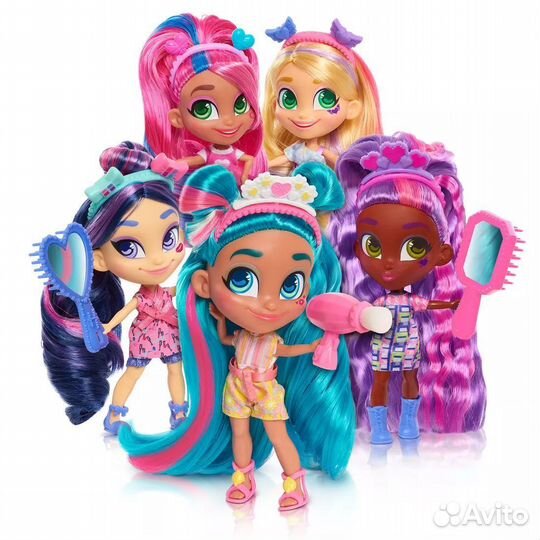 Кукла-загадка Hairdorables Магия цвета 23965
