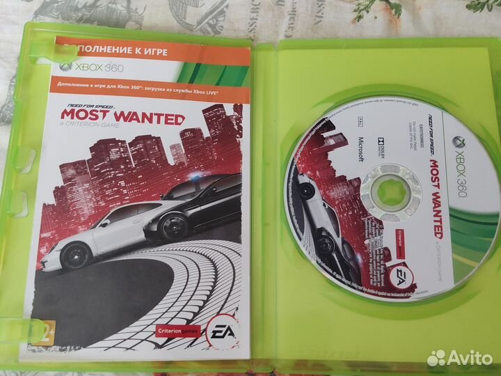 Игры на xbox 360 Most wanted