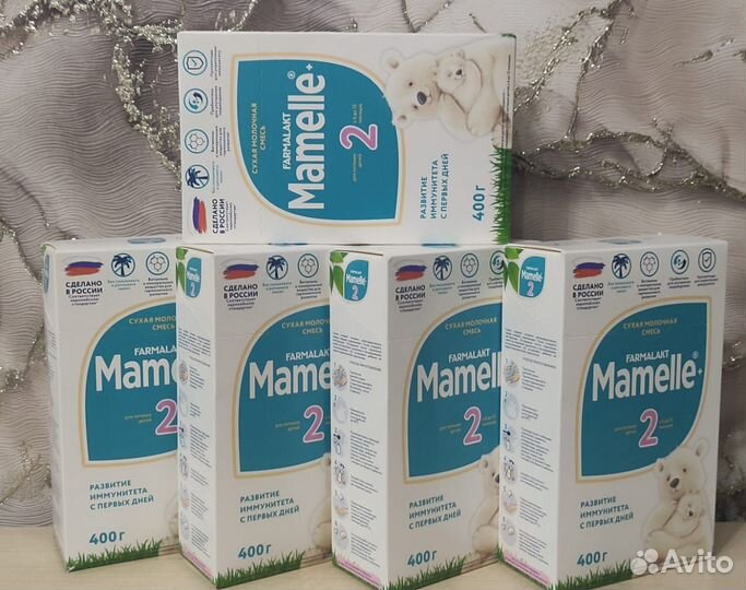 Сухая молочная смесь Mamelle 2