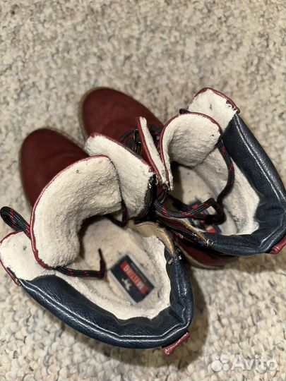 Ботинки боты зимние mustang 37