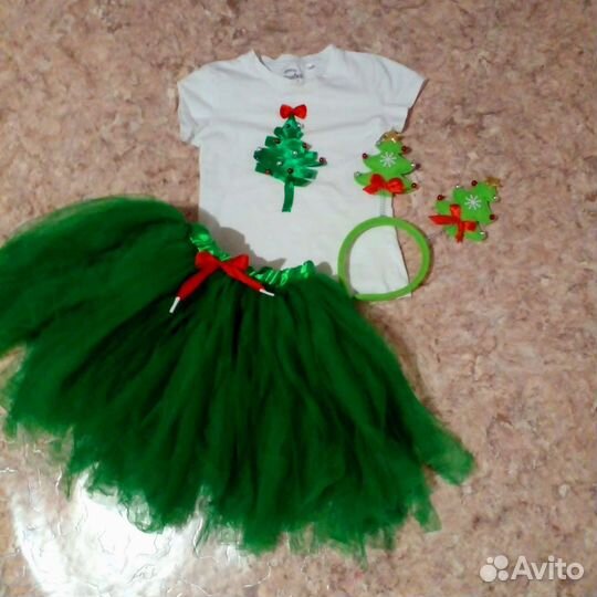 Новогодний костюм ёлочка