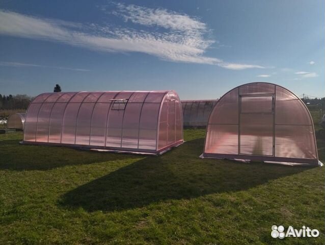 Теплицы. Прочный каркас из профтрубы 20х40 мм