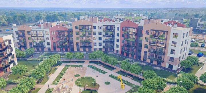 3-к. квартира, 72,5 м², 2/5 эт.