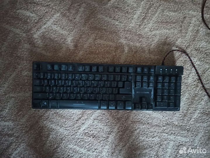 Игровая клавиатура tesla rgb