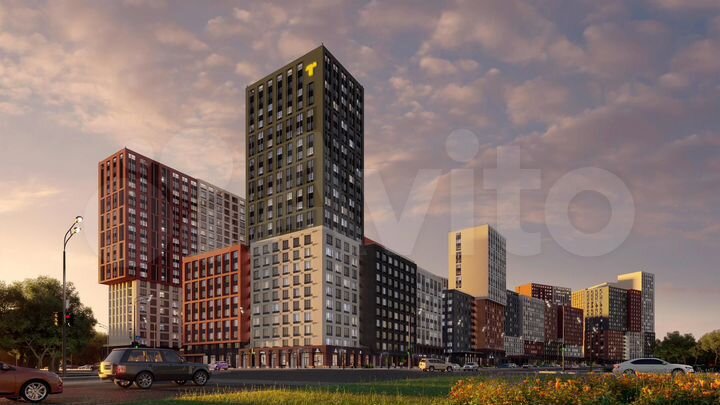 2-к. квартира, 51,2 м², 2/13 эт.