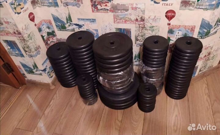 Блины диски Обрезиненные d26