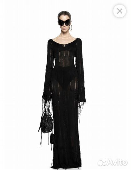 Платье you wanna с нитками