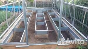 Металлические грядки оцинкованные