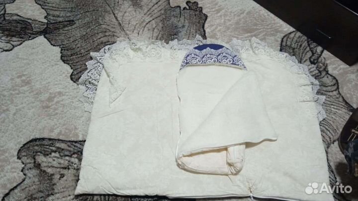 Конверт на выписку для мальчика зимний