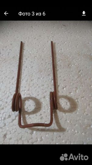 Пальцы пружинные для жаток типа жвн