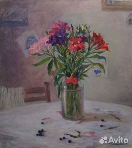 Картина маслом на холсте 