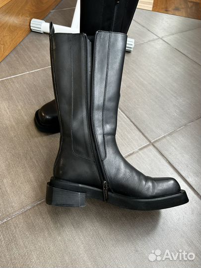 Сапоги женские зимние натуральная кожа