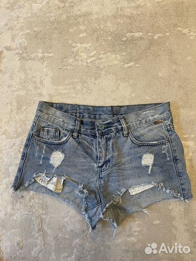 Шорты джинсовые 44-50 женские, короткие