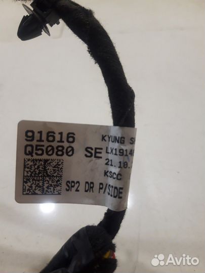 Электропроводка двери (передняя правая)