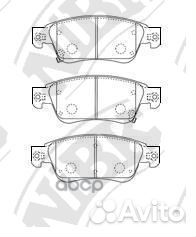 Колодки передние nibk PN0388 infiniti G35/37/25