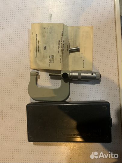 Микрометр мк 25 50 мм