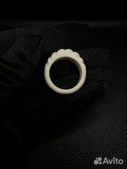 Винтажное кольцо из керамики