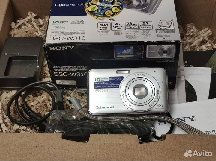 Sony cyber shot dsc w310 комплект