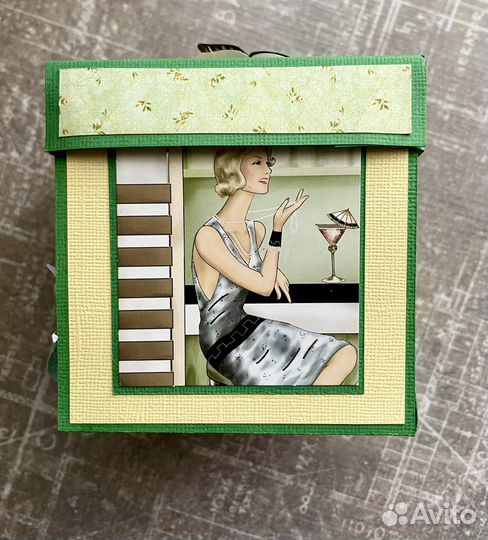 Открытка -коробка с сюрпризом