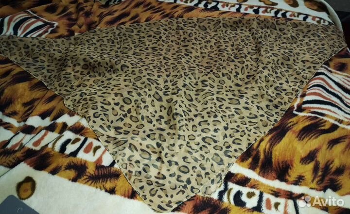 Леопардовый шарф