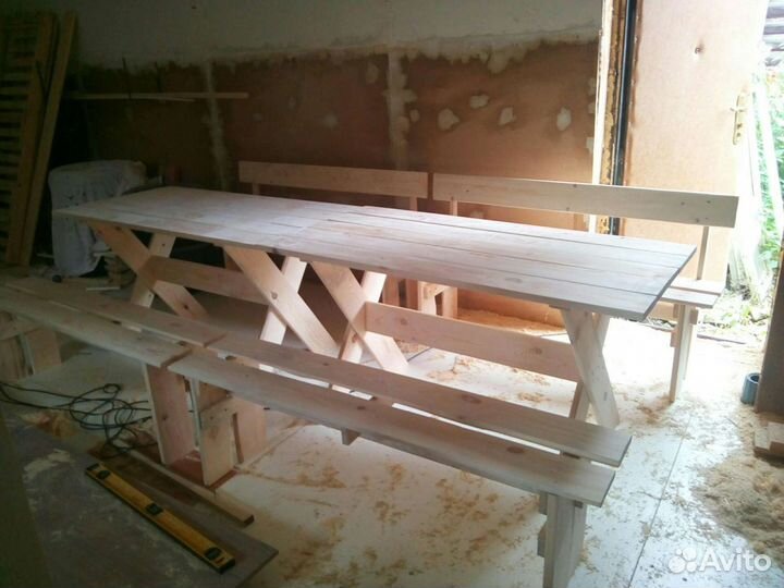 Столы, скамейки, лавочки