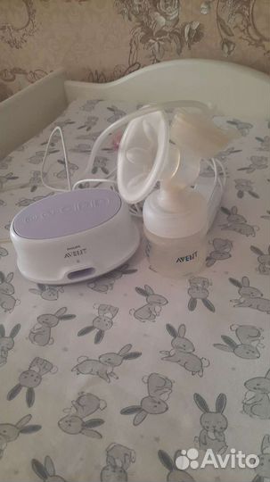 Молокоотсос avent электрический