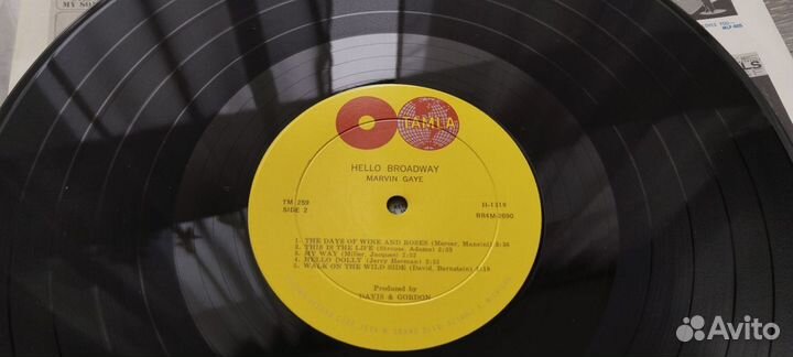 Marvin Gaye Hello Broadway 1964 LP