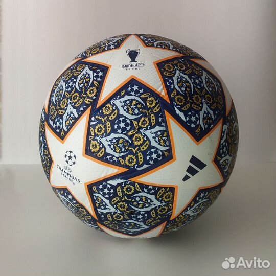 Футбольный мяч лига чемпионов + подарок сетка