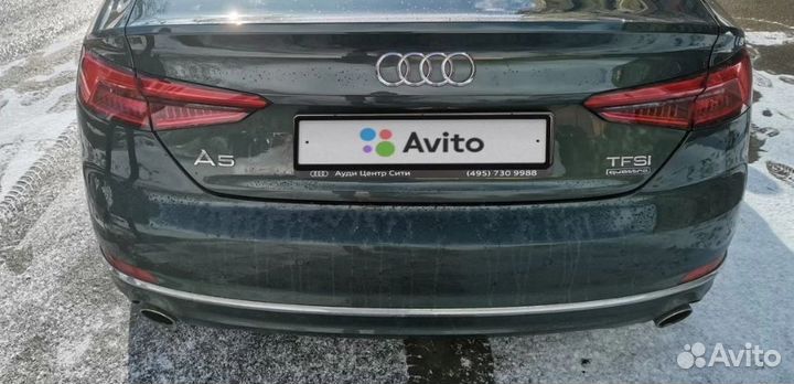 Бампер задний audi a5 f5 дорест