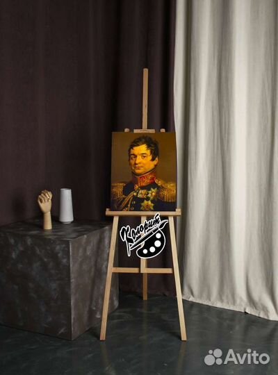 Балашов А. Д. портрет на холсте 40х50см