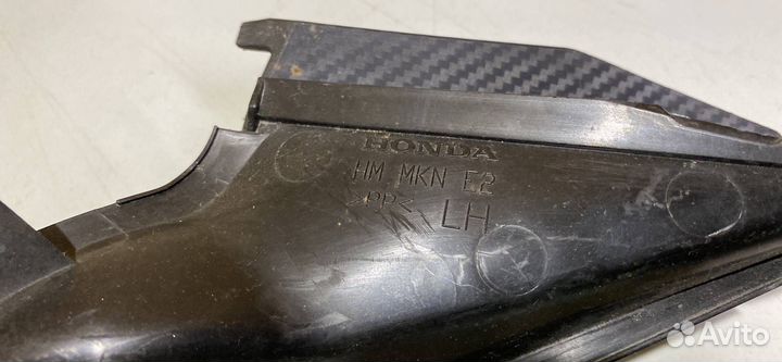 Воздуховод инерционного наддува лев. Honda CBR650R