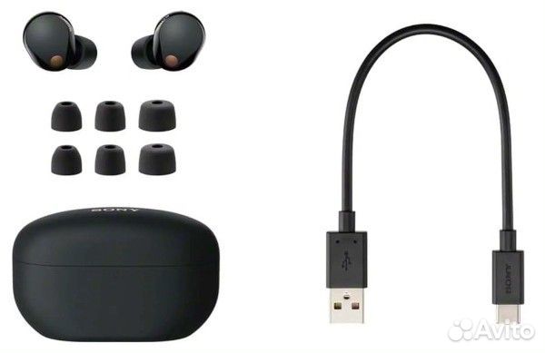 Наушники беспроводные Sony WF-1000XM5 Black