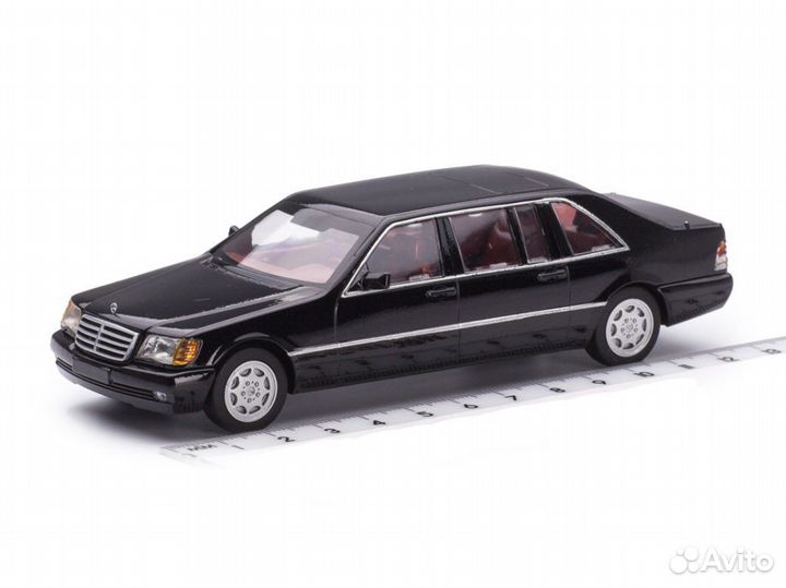 Редчайшая модель Mercedes-benz S-class W140 1:43