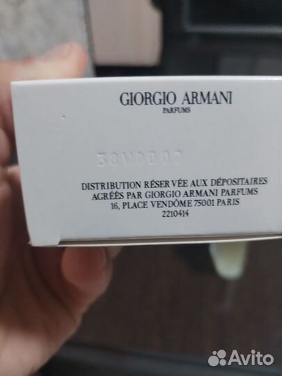 Мужская туалетная вода armani acqua di gio